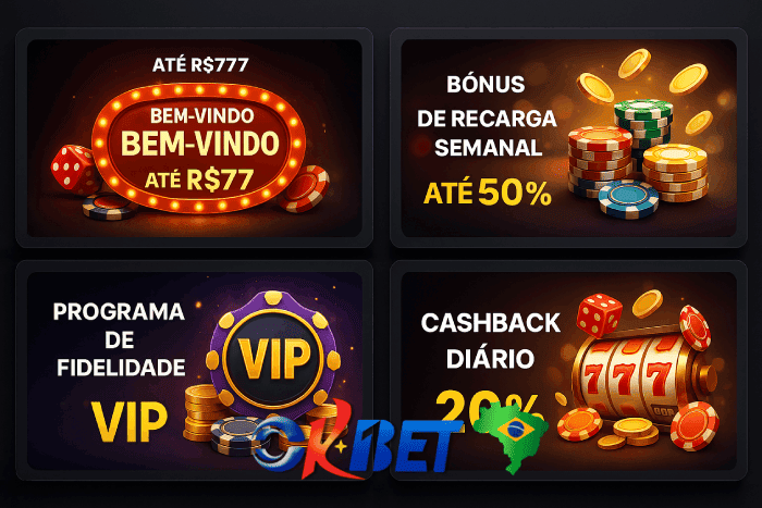 Baú de bônus Cassino CKBET prêmios e recompensas