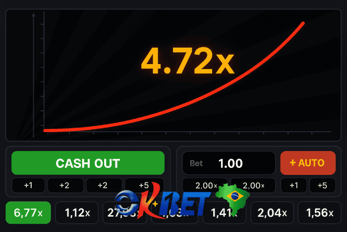 Jogo Crash Cassino CKBET apostas emocionantes
