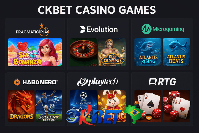 Jogos clássicos de cassino CKBET